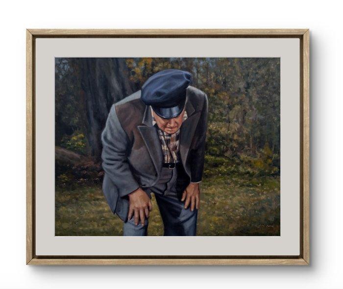 Bert Heersema - An Unpleasant Find, Antiquités & Art, Art | Peinture | Moderne