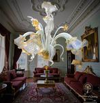 Lustre - Mur5Lopalino oro - Verre de Murano - Murano