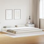 vidaXL Vloer Bedframe 200x210 cm Massief Hout grenen, Verzenden, Nieuw