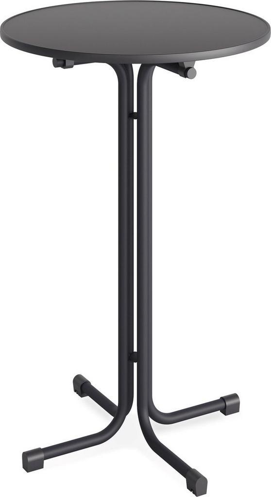 Inklapbare Statafel | BERLIN | Hout/Staal | Antraciet |, Zakelijke goederen, Horeca | Keukenapparatuur, Nieuw in verpakking, Verzenden