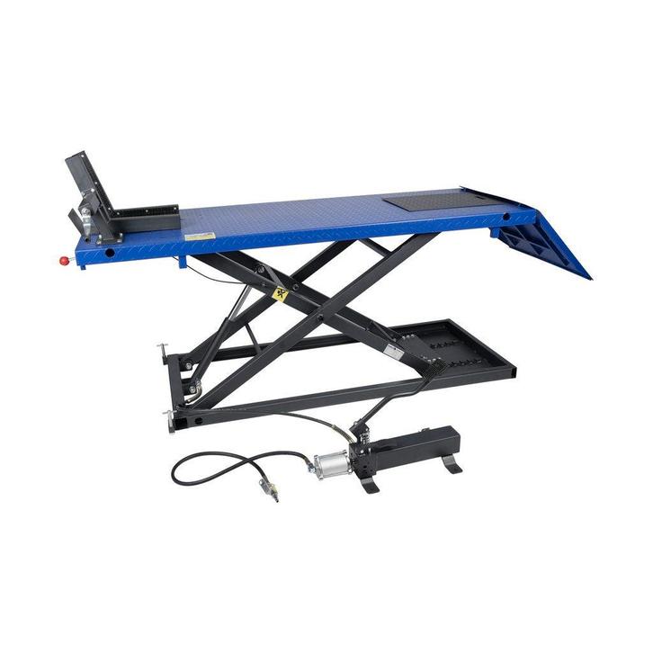 Motorheftafel kruis 675kg hydraulisch en pneumatisch, Doe-het-zelf en Bouw, Gereedschap | Lasapparaten, Ophalen of Verzenden