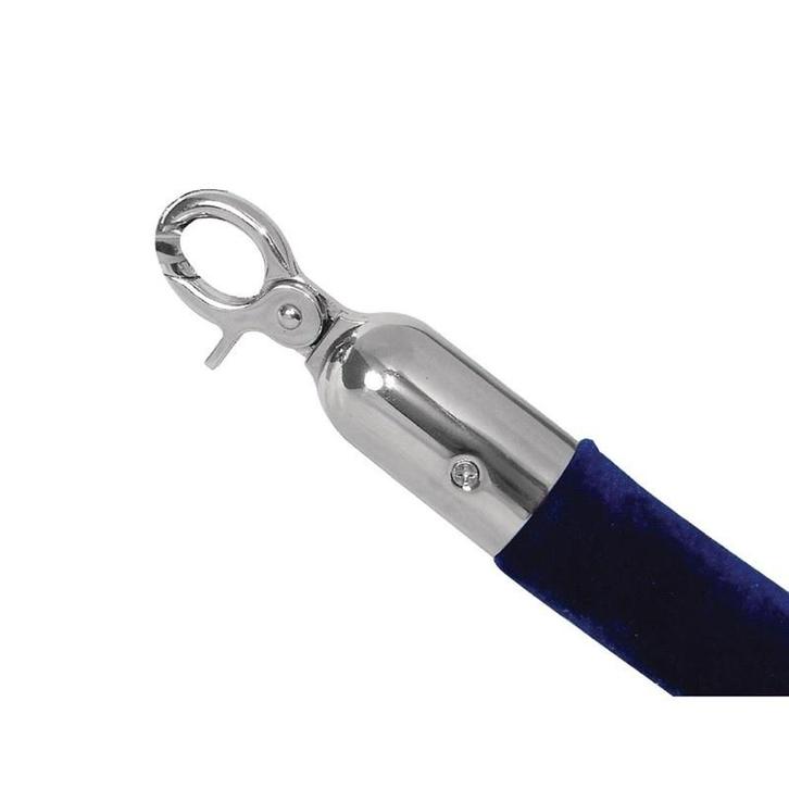 Afzetkoord Blauw | Polyester en zink | 150(l) x 3,2(Ø)cm, Zakelijke goederen, Horeca | Keukenapparatuur, Nieuw in verpakking, Verzenden