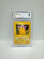 Pokémon - 1 Graded card - PIKACHU - BASE SET - WOTC - UCG 9, Hobby en Vrije tijd, Nieuw