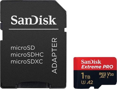 SanDisk Extreme PRO 1 - TB (Geheugenkaarten & accus), Audio, Tv en Foto, Foto | Geheugenkaarten, Nieuw, Verzenden