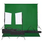 VD Fotostudioset met verlichtingsset en achtergrond, Verzenden, Nieuw