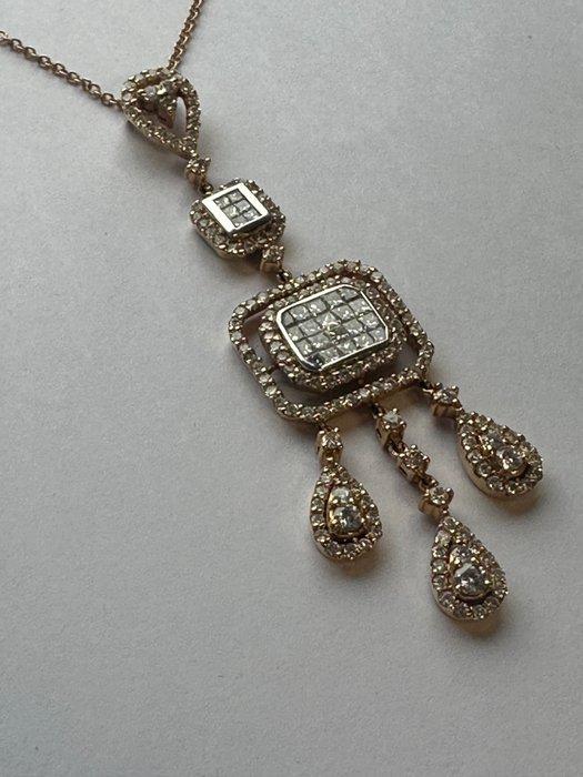 2-delige sieradenset - 18 karaat Geel goud - 3.36ct. tw., Handtassen en Accessoires, Antieke sieraden