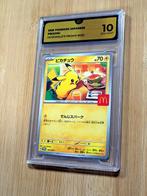 Pokémon - 1 Graded card - Pikachu #020 - AR Illustration Art, Hobby en Vrije tijd, Nieuw