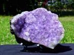 amethist Kristallen op matrix - Hoogte: 23 cm - Breedte: 18