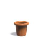 Cortenstaal bloempot Tube Ø70x60cm - Met bodem, Tuin en Terras, Bloembakken en Plantenbakken, Rond, Nieuw, Metaal, 60 tot 100 cm