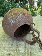 Jardinière - Métal - Petite poubelle - Pot de fleurs, Antiek en Kunst, Curiosa en Brocante