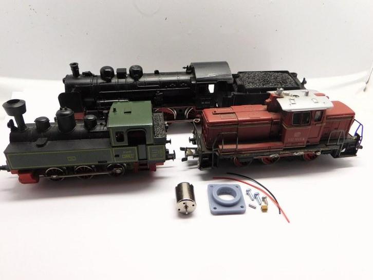 micromotor HM006G ombouwset voor Marklin / Hamo SFCM motor, Hobby en Vrije tijd, Modeltreinen | H0, Gelijkstroom, Overige typen