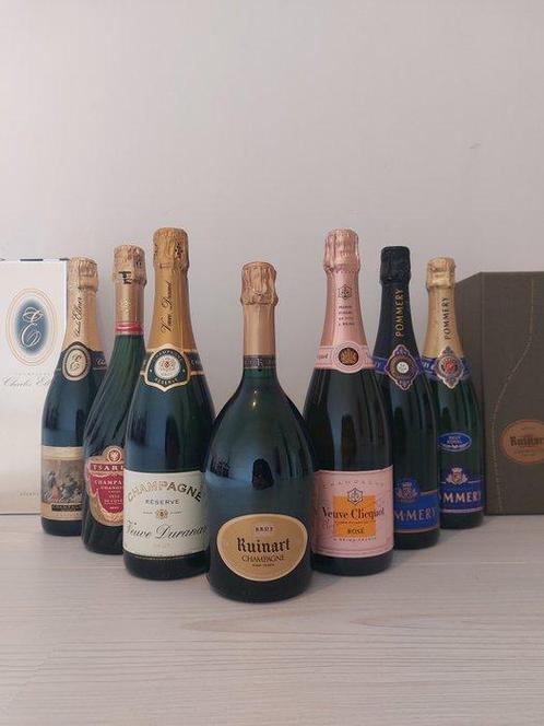 1 Botlle Champagne Ruinart Brut & 1 Bottle Champagne Pommery, Collections, Vins