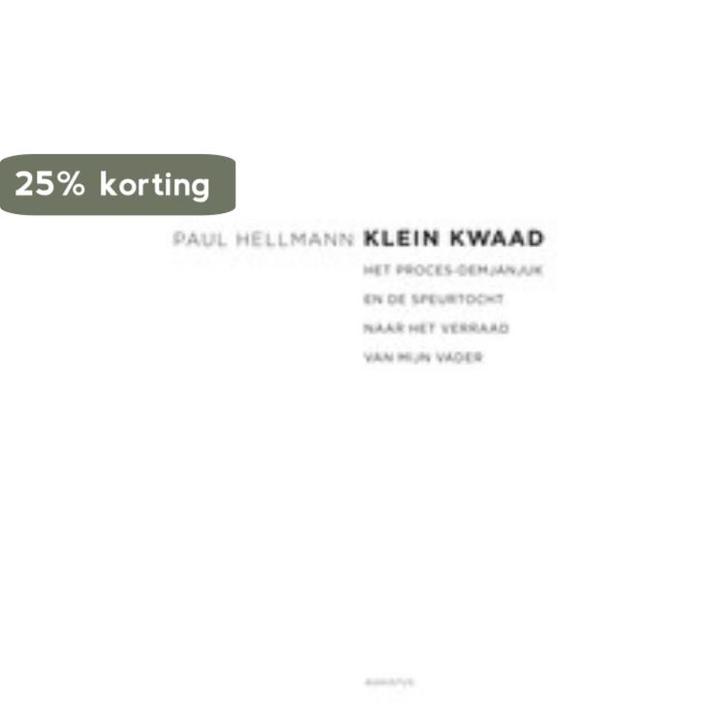 Klein kwaad 9789045704883 Paul Hellmann, Boeken, Literatuur, Gelezen, Verzenden