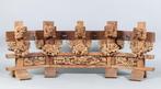 Openwork Arrow Stand with Guardian Lions, Dragon and