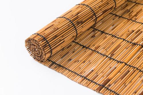 Rolgordijn donker riet 120 x 220 cm, Huis en Inrichting, Stoffering | Gordijnen en Lamellen, Verzenden