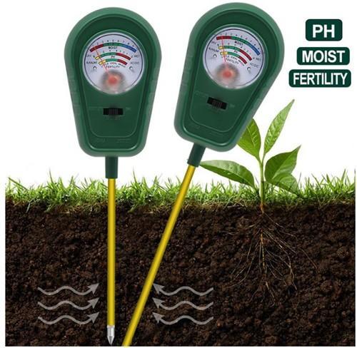 Meter ph waarde vocht en bemesting 3-in-1 hulp zaaien, Hobby en Vrije tijd, Knutselen, Nieuw