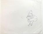 The Simpsons Original EARLY DESIGN Production Drawing of