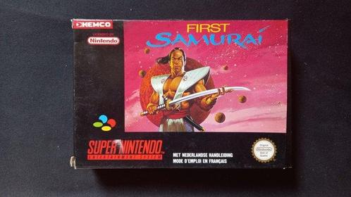 Nintendo - Snes - First samurai - Videogame - In originele, Games en Spelcomputers, Spelcomputers | Overige Accessoires