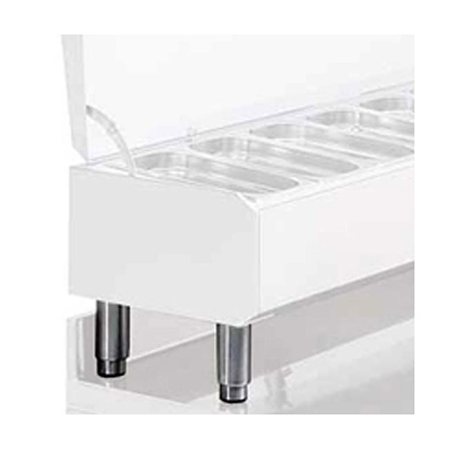 Potenset | (Diverso by) Diamond Opzetkoelvitrines | RVS | 4, Zakelijke goederen, Horeca | Keukenapparatuur, Nieuw in verpakking