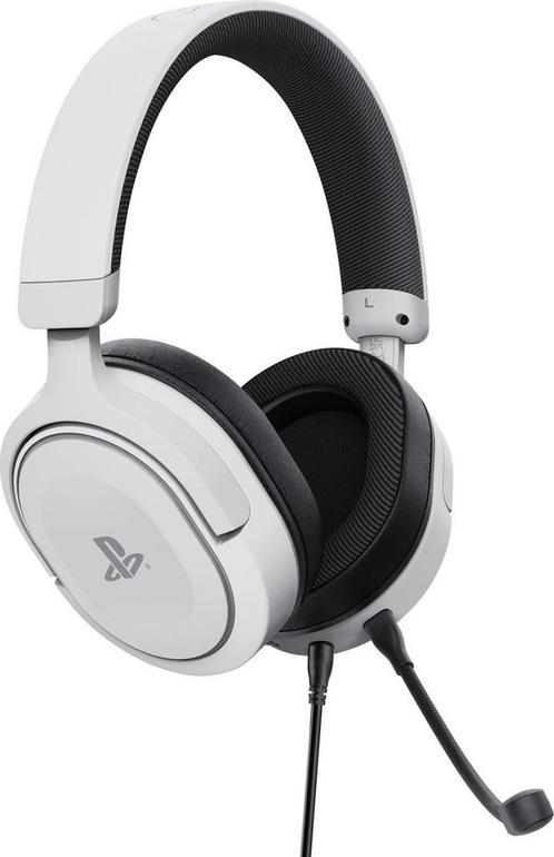 Trust GXT498W Forta - Gaming Headset - Licensed voor PS5..., Audio, Tv en Foto, Hoofdtelefoons, Nieuw, Verzenden