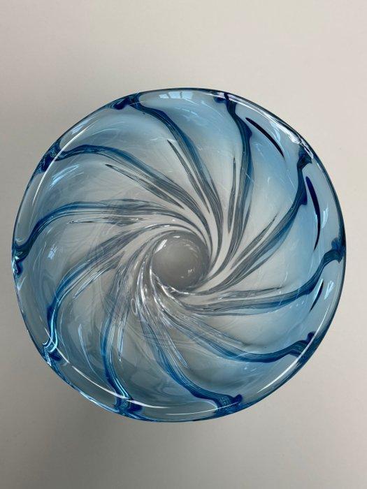 Val Saint Lambert - Vaas - Torsade - Kristal, Antiek en Kunst, Antiek | Glaswerk en Kristal