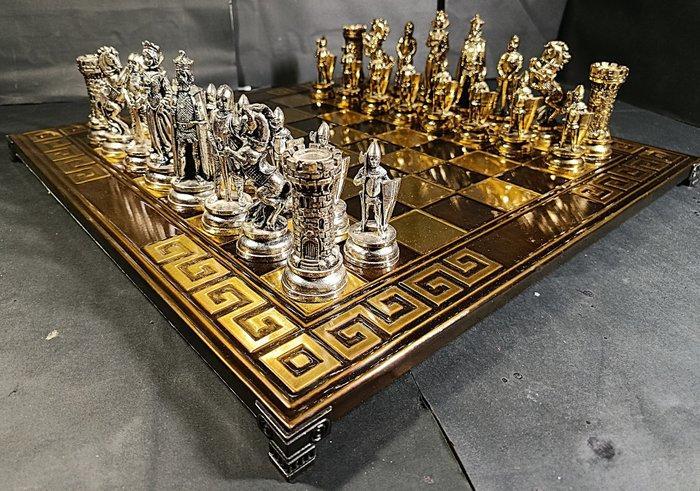 Schaakspel - Maria Estuardo XXL - brons, Huis en Inrichting, Overige Huis en Inrichting