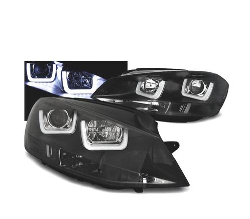 Phares Pour Volkswagen Vw Golf 7 Gti Daylight Leds Fond Noir, Autos : Pièces & Accessoires, Éclairage, Envoi