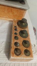 Weegschaal - Messing, Marmer, Hout