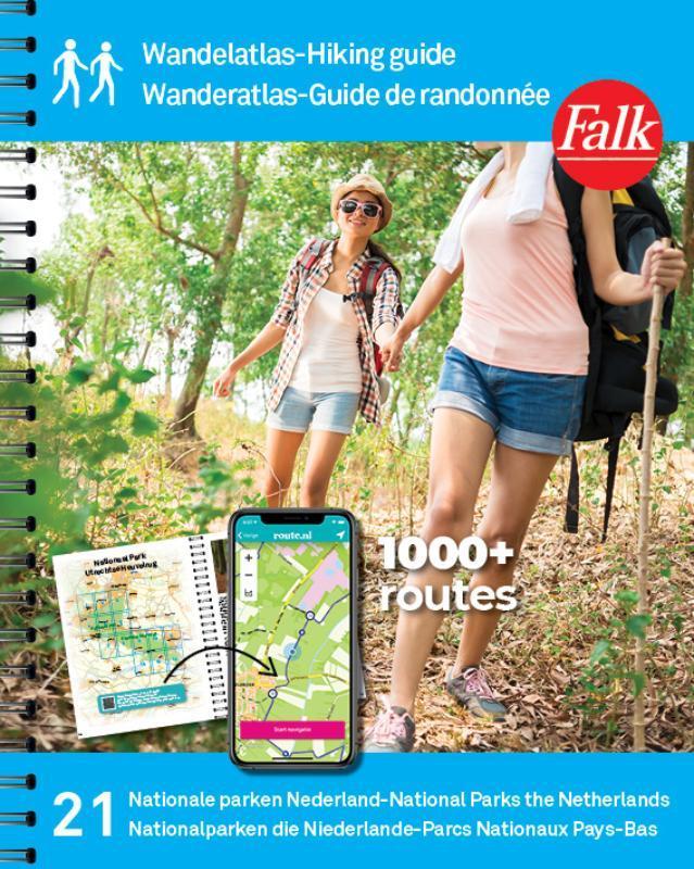 Falk Wandelatlas Nederland / Wandelgids 9789028703940, Boeken, Overige Boeken, Gelezen, Verzenden