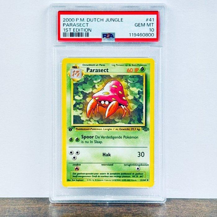 Pokémon Graded card - 1st Edition Jungle - Parasect 41 -, Hobby en Vrije tijd, Verzamelkaartspellen | Pokémon