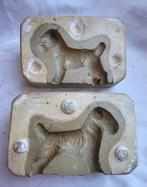 Vier unieke antieke/oude stenen chocolade/marsepein vormen: