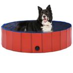 vidaXL Hondenzwembad inklapbaar 120x30 cm PVC rood, Verzenden, Nieuw