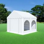 Partytent 3x3 PVC - Premium | Wit, Tuin en Terras, Verzenden, Partytent, Minder dan 4 meter, Nieuw