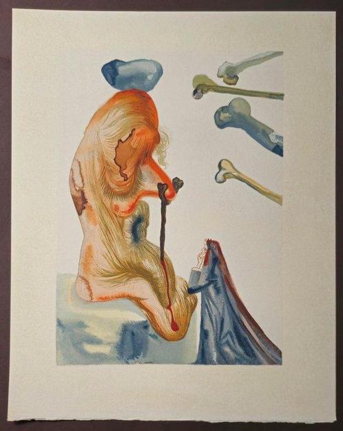 Salvador Dali (1904-1989) - Divina comedia de Dante - IL, Antiquités & Art, Antiquités | Autres Antiquités