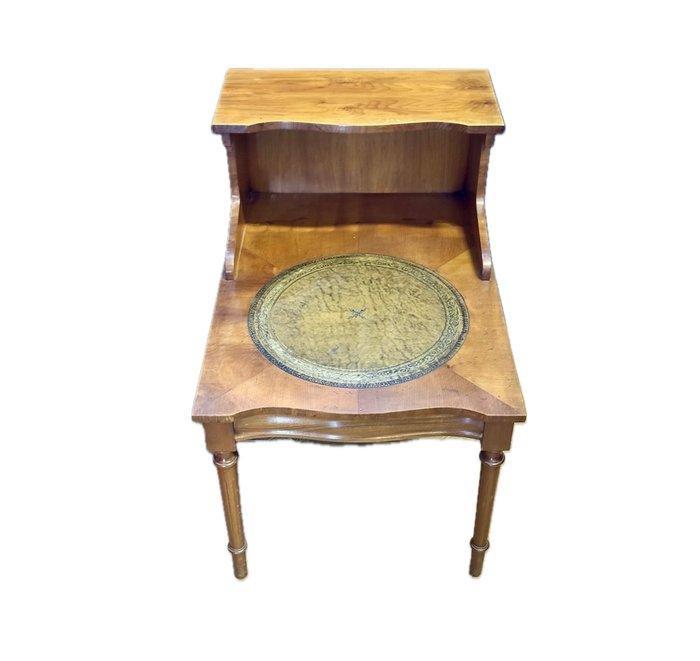 Bijzettafel - Rond tapijt - Mahonie, Antiek en Kunst, Antiek | Overige Antiek