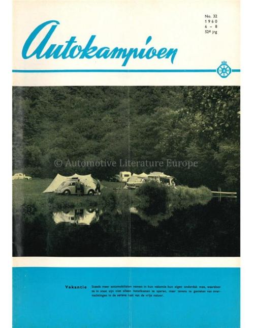 1960 AUTOKAMPIOEN MAGAZINE 32 NEDERLANDS, Boeken, Auto's | Folders en Tijdschriften
