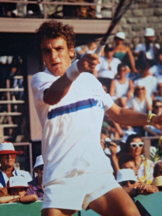 Patrick Siccoli - Mats Wilander Roland Garros Paris 1987, Antiek en Kunst, Kunst | Designobjecten