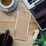 Oppo Reno 4 Lite Smart Spiegel Flip Case Cover Hoesje Goud, Verzenden
