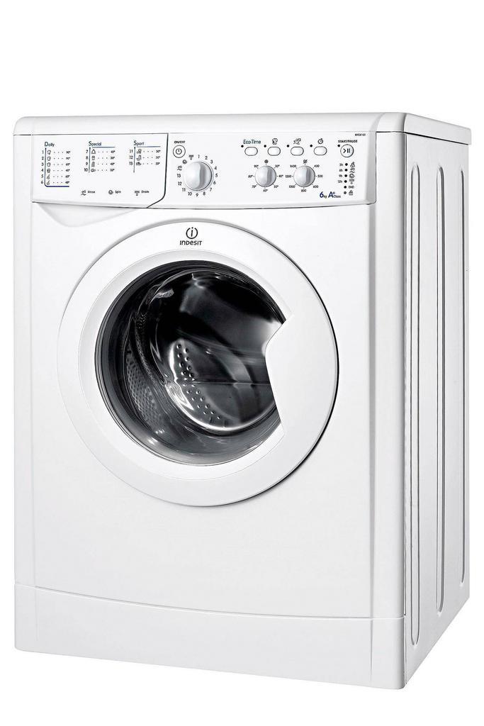 Indesit IWC 6165 - Wasmachine - 6 kg - 1600 tpm, Elektronische apparatuur, Wasmachines, Ophalen of Verzenden