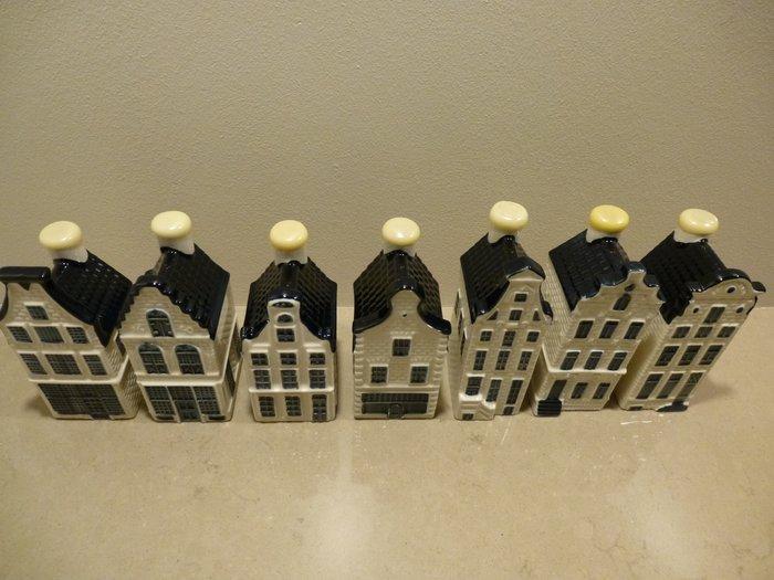 Maison KLM - Zeven KLM/Bols petits maisons remplis de Bols, Antiquités & Art, Antiquités | Assiettes décoratives & Carrelages