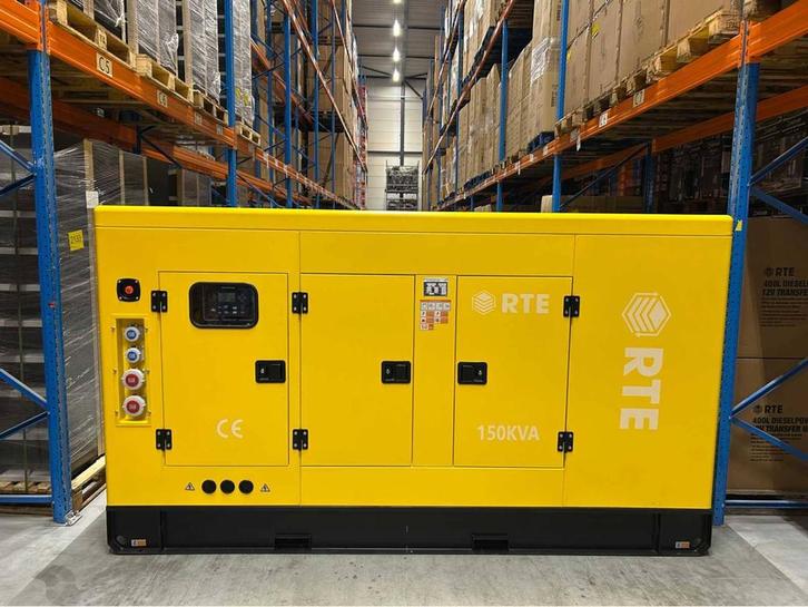 Veiling: Generator RTE 7748 Diesel 2025 NIEUW, Articles professionnels, Machines & Construction | Générateurs, Enlèvement