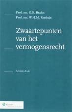Zwaartepunten van het vermogensrecht 9789013042610, Boeken, Verzenden, Gelezen, O.K. Brahn