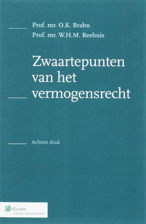 Zwaartepunten van het vermogensrecht 9789013042610, Boeken, Wetenschap, Gelezen, Verzenden