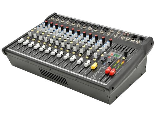 Citronic CSP-714 Stage Mixer Met Versterker 700W, Muziek en Instrumenten, Microfoons