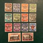 Duitse Rijk 1939 - Zegels van Danzig met opdruk Duitse Rijk