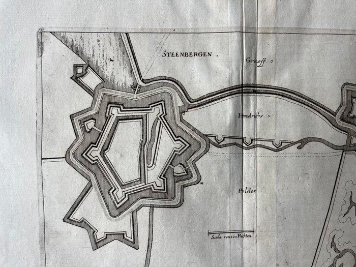 Nederland - Steenbergen, North Brabant; C. Merian - Antique, Boeken, Atlassen en Landkaarten