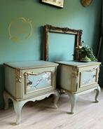 Stylish Interior - Nachtkastje (2) - Hout, Antiek en Kunst, Curiosa en Brocante