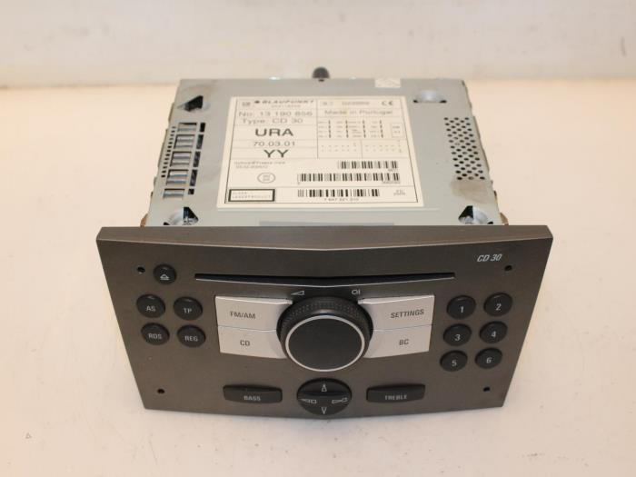 Radio CD Speler Opel Zafira O128139, Auto-onderdelen, Elektronica en Kabels