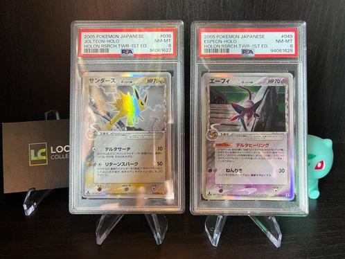 Pokémon - 2 Graded card - Jolteon & Espeon | 1st Edition |, Hobby & Loisirs créatifs, Jeux de cartes à collectionner | Pokémon