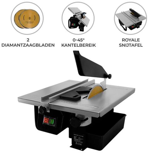 T-Mech Elektrische Natte Tegelsnijder - 180 mm / 600W, Bricolage & Construction, Outillage | Scies mécaniques, Envoi